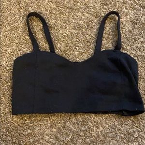 Black bralette